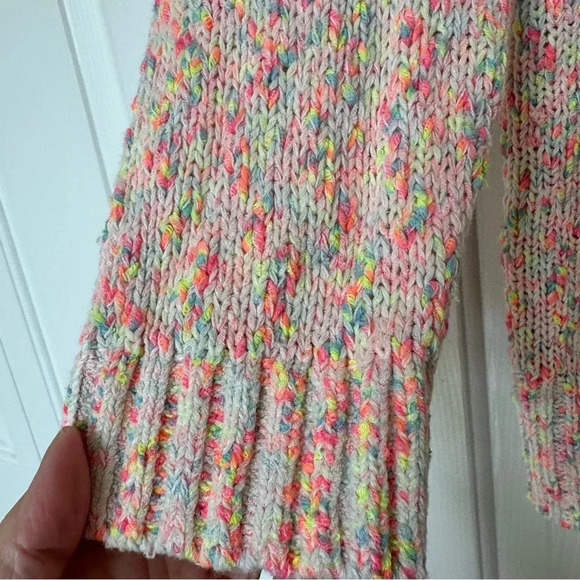 TORRID Marled Cotton Flamingo Pink Pullover Sweater - Picture 4 of 8